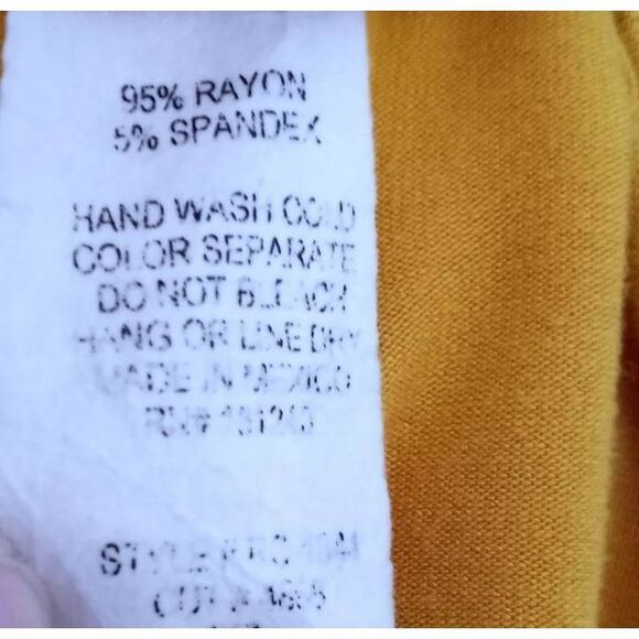 ROLLA COSTER MUSTARD YELLOW FAUX WRAP ROMPER SZ.S EUC. - Picture 7 of 7